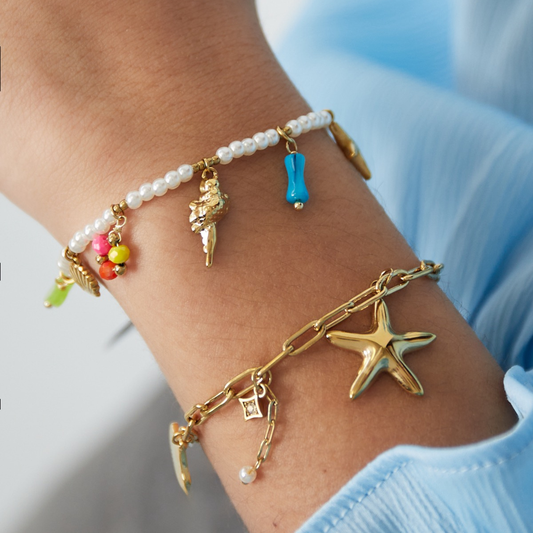Armband - parels uit de zee