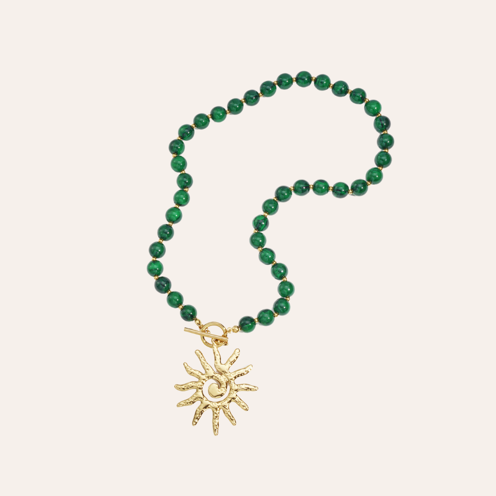 Ketting - kralen zonnetje