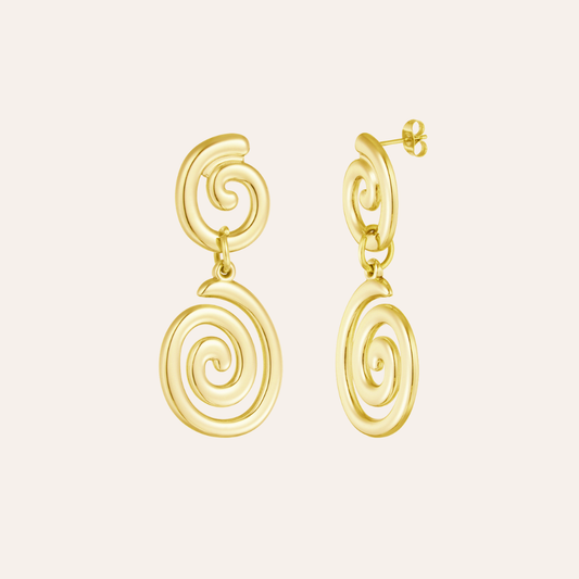 Oorbellen - swirl