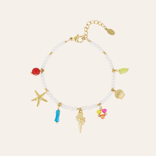 Armband - parels uit de zee