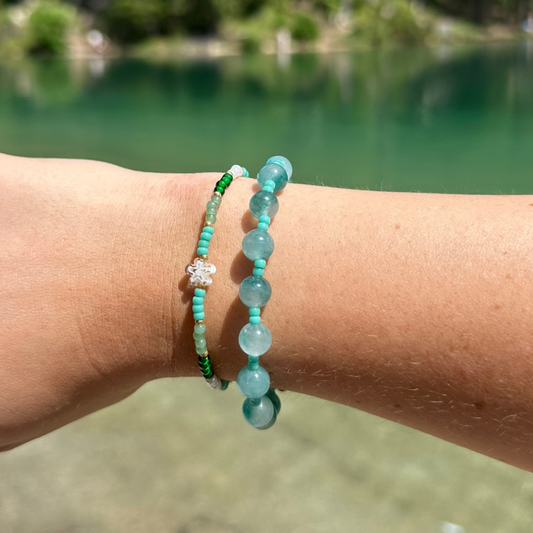 Armband Soleil - aqua
