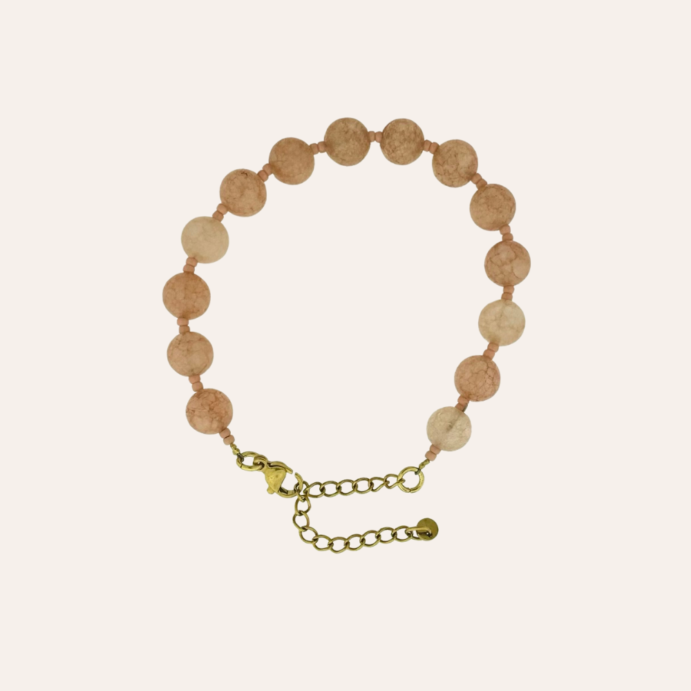 Armband Soleil - nude