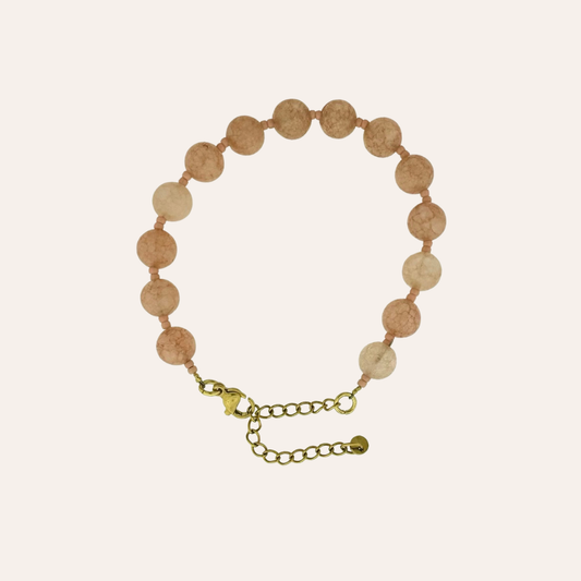 Armband Soleil - nude