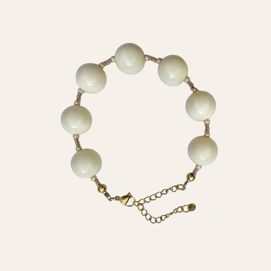 Armband Cosy vibes - beige