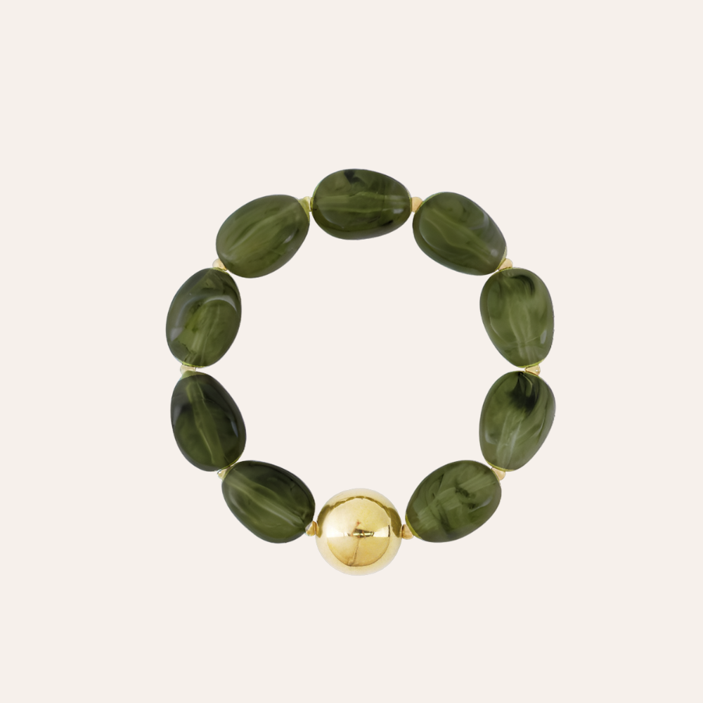 Armband - kralen bold