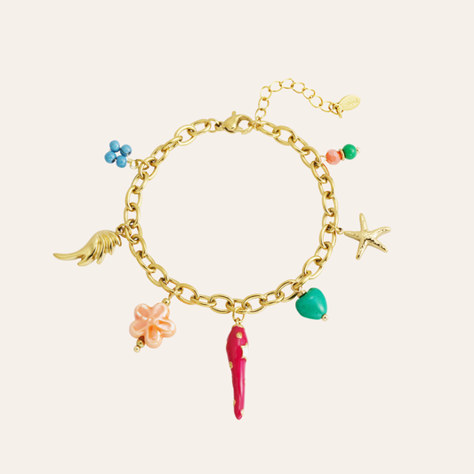 Armband - pink pepper