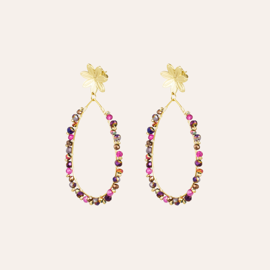 Oorbellen - sparkling hoops
